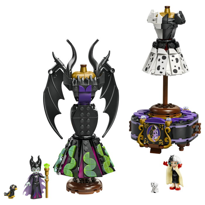 LEGO Disney Trajes de Maléfica y Cruella De Vil 43262