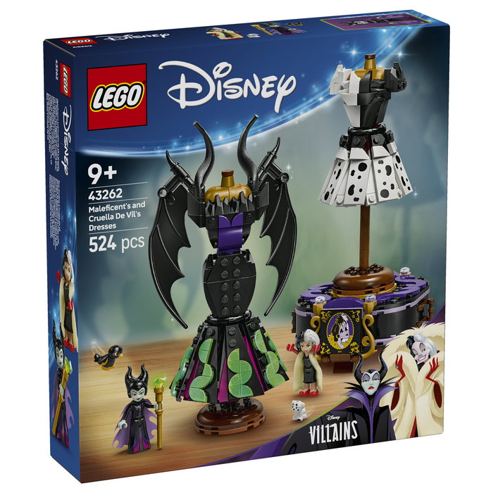 LEGO Disney Trajes de Maléfica y Cruella De Vil 43262
