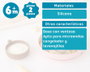 Kiokids Plato de Silicona con 3 Compartimentos, Ventosa y Diseño de Oso Rosa para Bebés +6 Meses, Baby Led Weaning, Apto Lavavajillas y Microondas