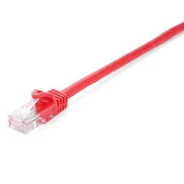 V7 V7CAT6UTP-10M-RED-1E Cable de Red Ethernet RJ45 CAT6 UTP 10 Metros Rojo, para Redes 10/100/1000 Mbps, Conectores Macho Moldeados