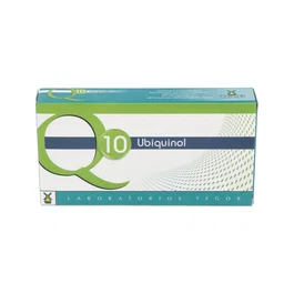 TEGOR - Coenzima Q10 Ubiquinol 100 mg con Vitaminas B y E - Suplemento Antioxidante - 28 Cápsulas