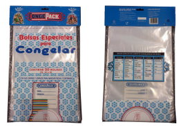 Congepack Bolsa para Congelar Mediana 25x35 cm BCO402 (50 unidades)
