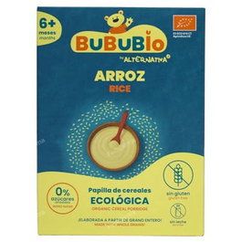 BUBUBIO Papilla de Arroz Sin Gluten BIO 200g