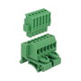 DeLOCK 65942 Terminalblock Set für Hutschienen 6 Pin con cierre de tornillo