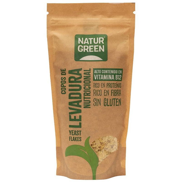 NATURGREEN Levadura Nutricional Convencional en Copos BIO 150g NATURGREEN Levadura Nutricional Convencional en Copos BIO 150g