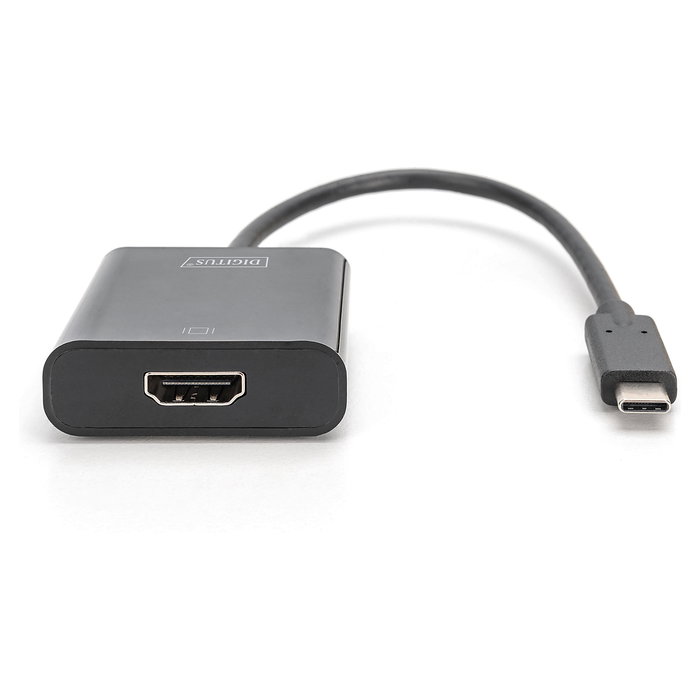 Digitus Adaptador Gráfico USB-C 3.2 Gen 1 a HDMI Negro