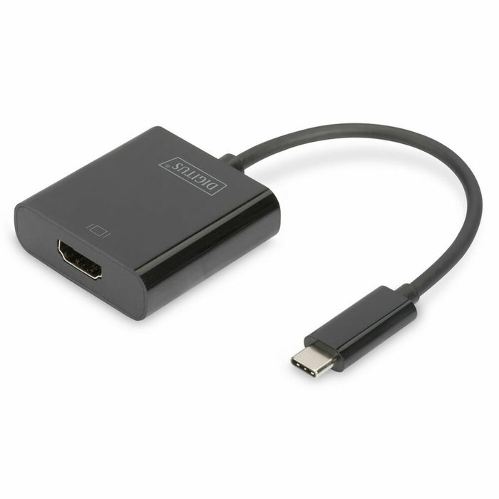 Digitus Adaptador gráfico USB-C 3.2 Gen 1 a HDMI DA-70852 Negro Digitus Adaptador gráfico USB-C 3.2 Gen 1 a HDMI DA-70852 Negro