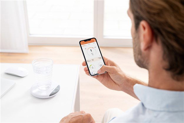 Beurer DM-20 Monitorizador de Hidratación con Indicador LED y App Health Manager