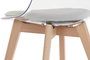DKD Home Decor Silla Urban Gris Policarbonato Madera 54 x 47 x 81 cm
