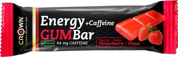 CROWN SPORT NUTRITION Energy Gum Bar Sabor Lima-Limón CROWN SPORT NUTRITION Energy Gum Bar Sabor Lima-Limón
