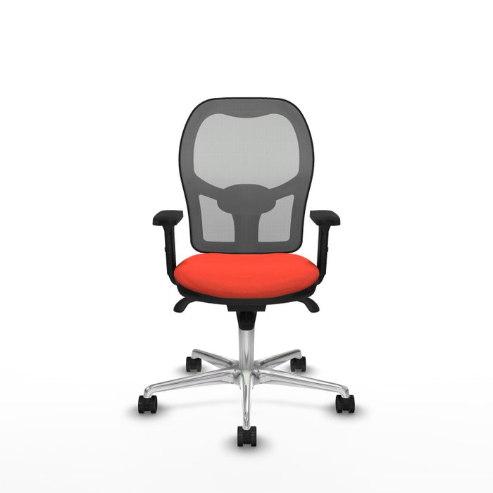 PIQUERAS Y CRESPO Silla de oficina Jorquera Naranja y Gris PIQUERAS Y CRESPO Silla de oficina Jorquera Naranja y Gris