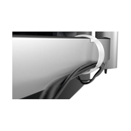 Durable 508523 Soporte Dual para Monitor Abrazadera 2 Pantallas 21-27", Ajustable en Altura e Inclinación 8 kg Carga, VESA 75x75-100x100 mm, Plata