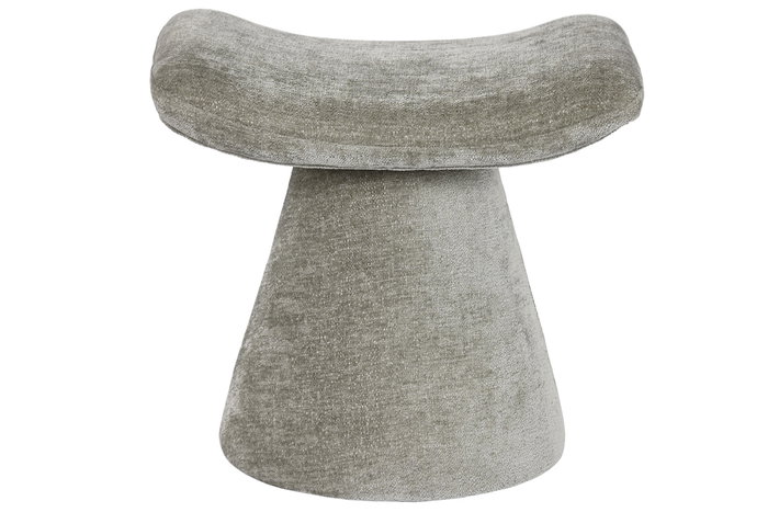 DKD Home Decor Reposapiés Moderno Verde en Madera DM y Poliéster. Altura de Asiento 44 cm. Dim. 40x48.5x52 cm.