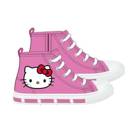 Cerdá Zapatilla Loneta Alta Hello Kitty con Luces PVC T031 Talla 31 Pink