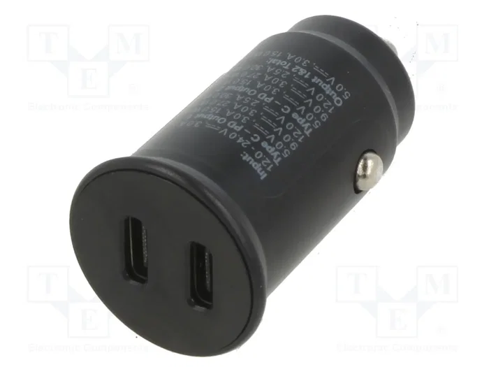 GOOBAY Alimentador USB con 2 puertos USB-C GOOBAY Alimentador USB con 2 puertos USB-C