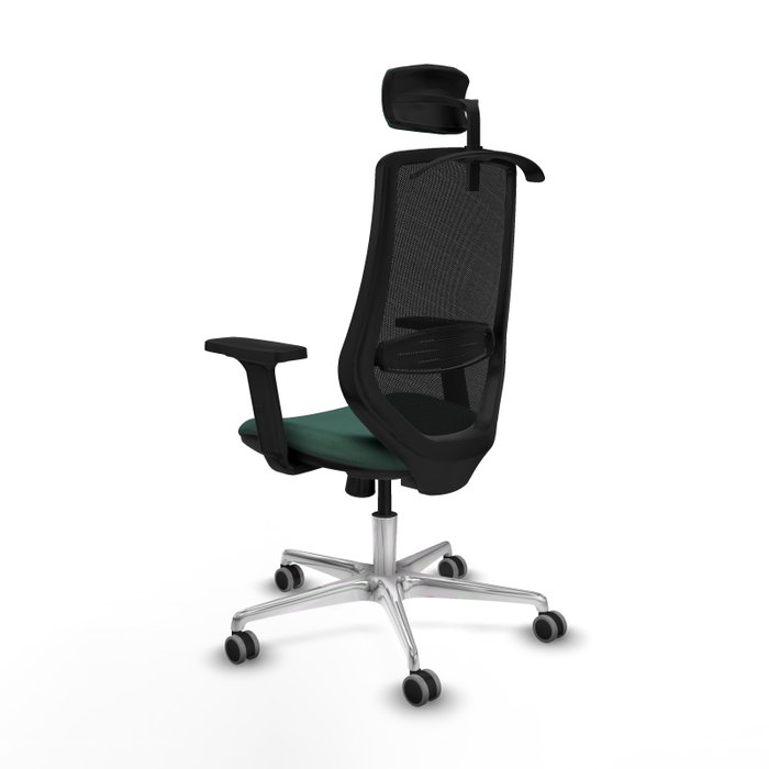 PIQUERAS Y CRESPO Silla de oficina Mardos con mecanismo Sincro, Verde botella y Negro PIQUERAS Y CRESPO Silla de oficina Mardos con mecanismo Sincro, Verde botella y Negro