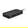 Microsoft Thunderbolt 4 Dock con Puertos Thunderbolt 4, USB-C y RJ-45, Negro, 165W