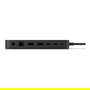 Microsoft Thunderbolt 4 Dock con Puertos Thunderbolt 4, USB-C y RJ-45, Negro, 165W