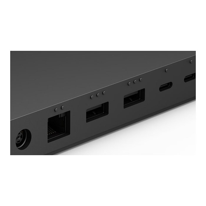 Microsoft Thunderbolt 4 Dock con Puertos Thunderbolt 4, USB-C y RJ-45, Negro, 165W Microsoft Thunderbolt 4 Dock con Puertos Thunderbolt 4, USB-C y RJ-45, Negro, 165W