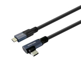Vivolink Cable USB-C a USB-C 5m | 20 Gbps Datos, 100W Carga, DisplayPort | Uso Profesional