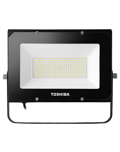Toshiba Proyector LED 20W 6500K IP65, Resistente al Agua y Polvo, Color Negro