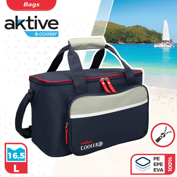 Aktive Nevera portátil blanda Cooler de 16,5 litros Aktive Nevera portátil blanda Cooler de 16,5 litros