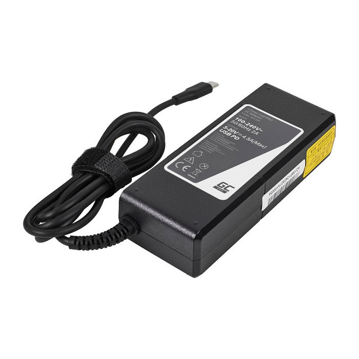 Green Cell Cargador USB-C PRO 90W AD139P Green Cell Cargador USB-C PRO 90W AD139P