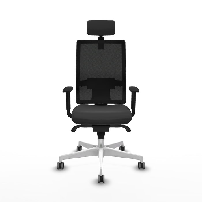 PIQUERAS Y CRESPO Silla de oficina Horna Gris oscuro y Negro PIQUERAS Y CRESPO Silla de oficina Horna Gris oscuro y Negro