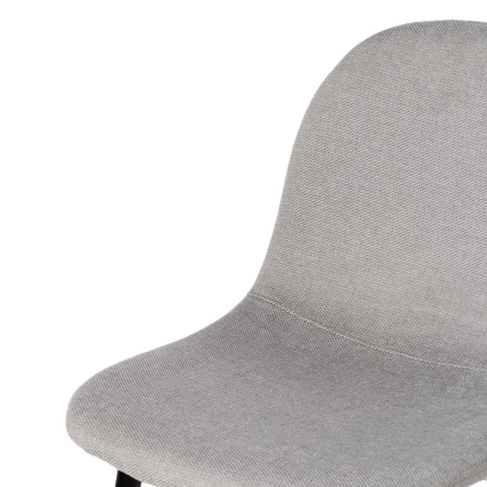 Taburete Gris Tejido-Metal Salón 45,50 X 45 X 105,50 cm (Set de 4)