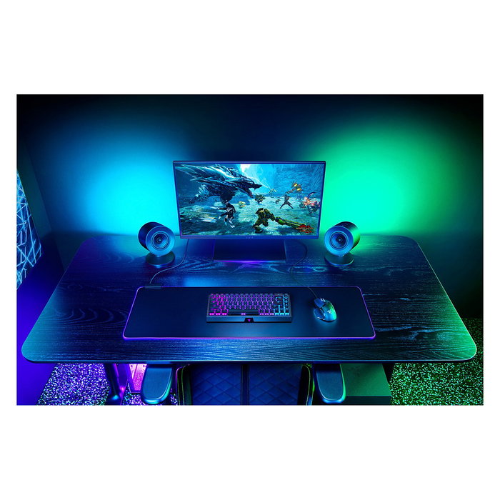 Razer Nommo V2 Altavoces 2.1 Inalámbrico y Alambrico Bluetooth 5.3 USB-C Negro