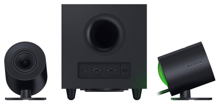 Razer Nommo V2 Sistema de Altavoces 2.1 Negro