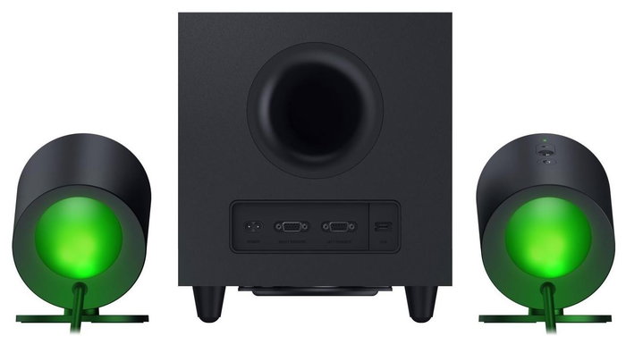 Razer Nommo V2 Sistema de Altavoces 2.1 Negro