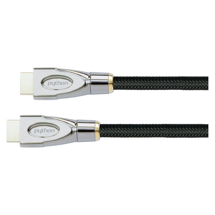 PYTHON Series Cable HDMI 2.1 Ultra High Speed 8K UHD-2/ 4K UHD 3m negro PYTHON Series Cable HDMI 2.1 Ultra High Speed 8K UHD-2/ 4K UHD 3m negro