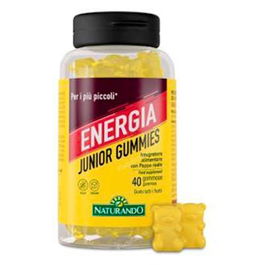 NATURANDO Energia Junior Tutti Frutti 40Gummies con Jalea Real, Vitaminas B6, B12 y D para Niños
