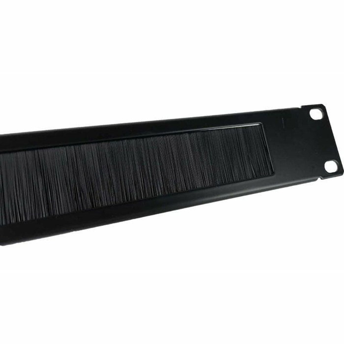 Phasak Panel guía cables con tapa para rack 19 pulg 1U PA 5095 negro