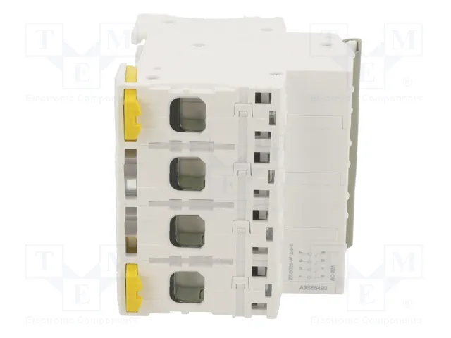 SCHNEIDER ELECTRIC Interruptor de aislamiento Acti 9 de 4 polos, 125A, 415VAC SCHNEIDER ELECTRIC Interruptor de aislamiento Acti 9 de 4 polos, 125A, 415VAC
