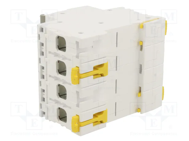 SCHNEIDER ELECTRIC Interruptor de aislamiento Acti 9 de 4 polos, 125A, 415VAC SCHNEIDER ELECTRIC Interruptor de aislamiento Acti 9 de 4 polos, 125A, 415VAC