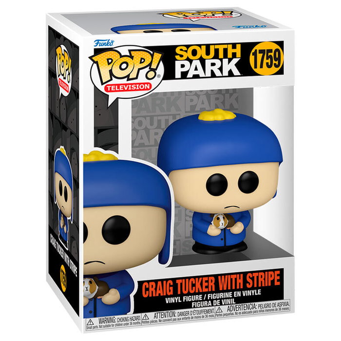 Funko POP! South Park Craig Tucker con raya Funko POP! South Park Craig Tucker con raya