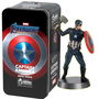 Eaglemoss Hero Collector Figura Capitán América Heavyweights Los Vengadores Avengers Marvel en Caja Metálica