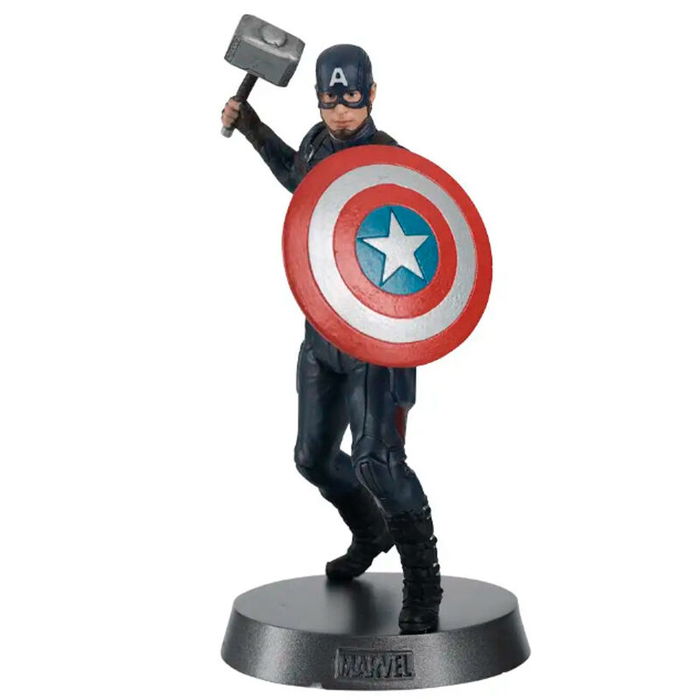Eaglemoss Hero Collector Figura Capitán América Heavyweights Los Vengadores Avengers Marvel en Caja Metálica