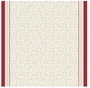 DKD Home Decor Mantel Set 9 Algodón Acebo Rojo para 8 Servicios