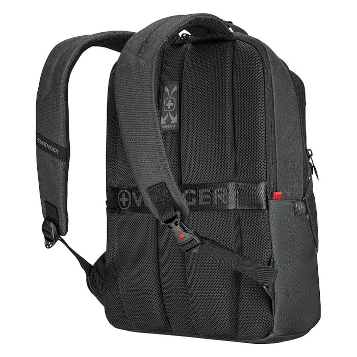 Wenger MX ECO Professional Mochila para Portátil de 16 pulgadas y Tableta, Gris