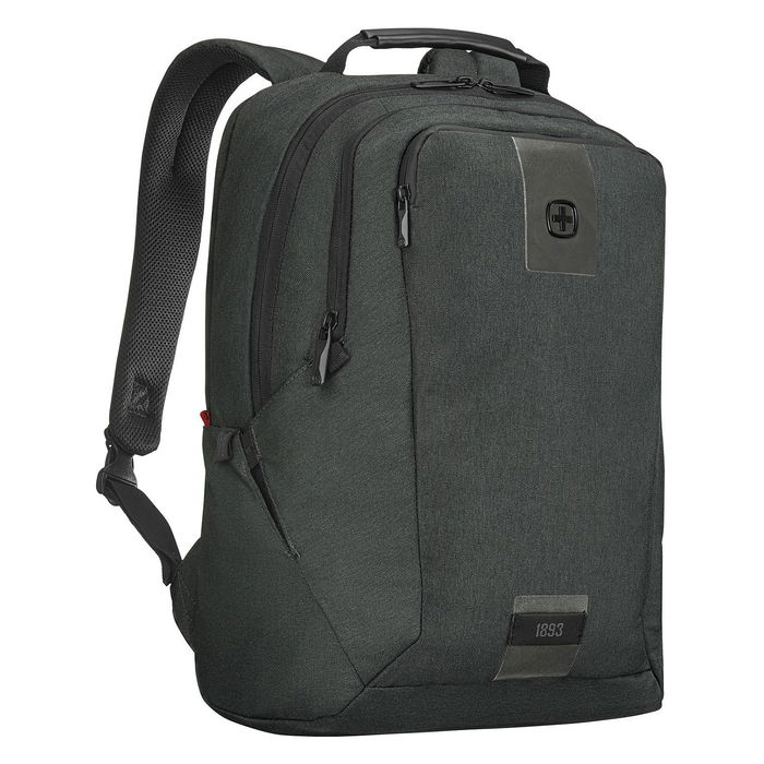 Wenger Mochila MX ECO Professional para portátil de 16 pulgadas (40,64cm) y tablet de 10 pulgadas (25,4cm), Color Carbón