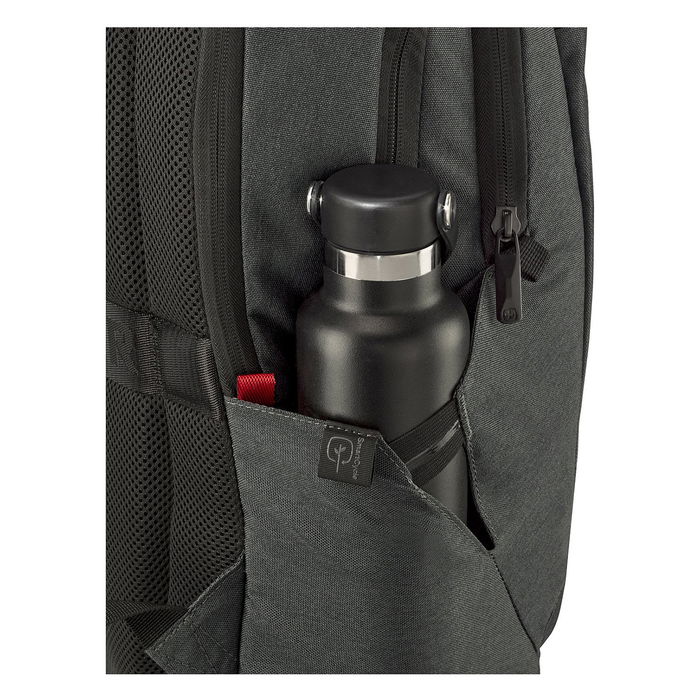 Wenger Mochila MX ECO Professional para portátil de 16 pulgadas (40,64cm) y tablet de 10 pulgadas (25,4cm), Color Carbón
