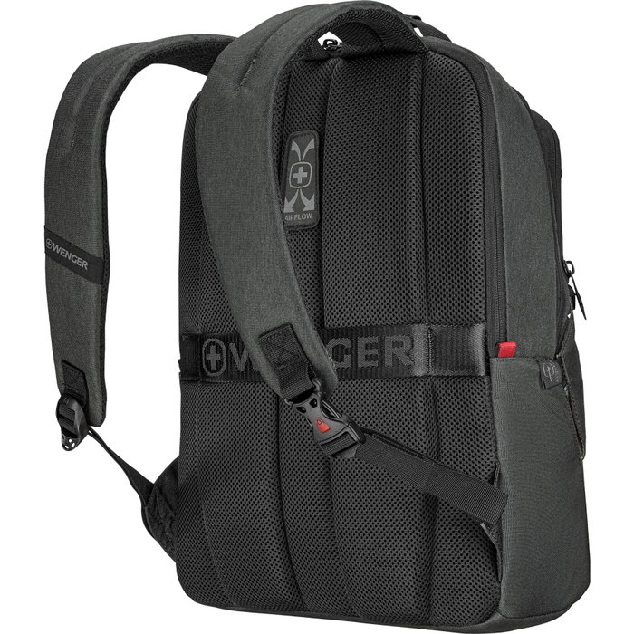 Wenger MX ECO Professional Mochila para Portátil de 40,6 cm (16 Pulgadas) y Tableta de 25,4 cm (10 Pulgadas), Charcoal Wenger MX ECO Professional Mochila para Portátil de 40,6 cm (16 Pulgadas) y Tableta de 25,4 cm (10 Pulgadas), Charcoal