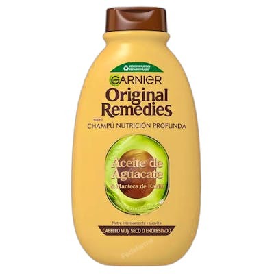 Garnier Original Remedies Champú Aceite de Aguacate y Manteca de Karité 400 ml