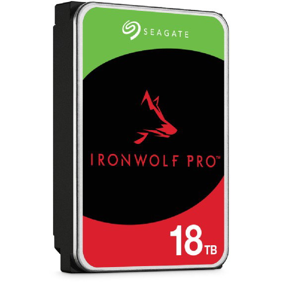 SEAGATE ST18000NT001 IronWolf Pro Enterprise NAS HDD 18TB 7200rpm SATA 6Gb/s 256MB cache 3.5" para NAS & RAID
