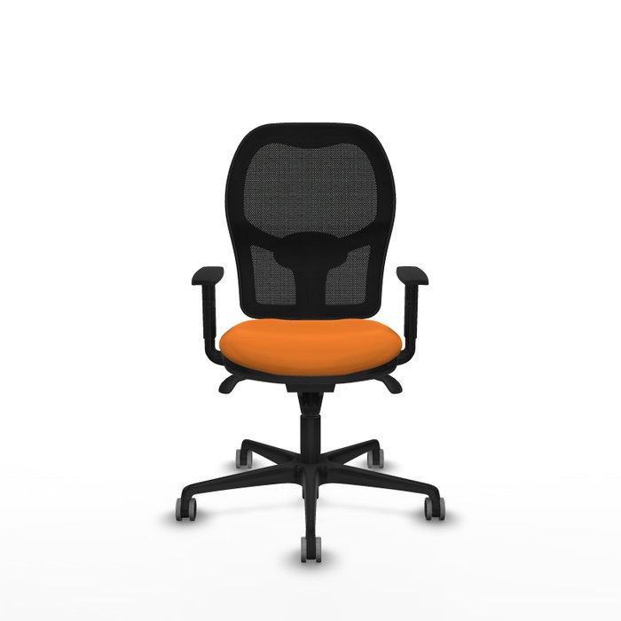 PIQUERAS Y CRESPO Silla de oficina Jorquera Naranja y Negro PIQUERAS Y CRESPO Silla de oficina Jorquera Naranja y Negro