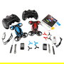 AMEWI Fight Star Battle Drone Set RTF (Ready-to-Fly) con Función de Despegue Automático para Niños de 8+ Años - Negro, Azul, Rojo