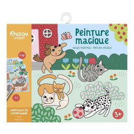 AUZOU EDITIONS, Pintura mágica: Mascotas - AUZOU EDITIONS